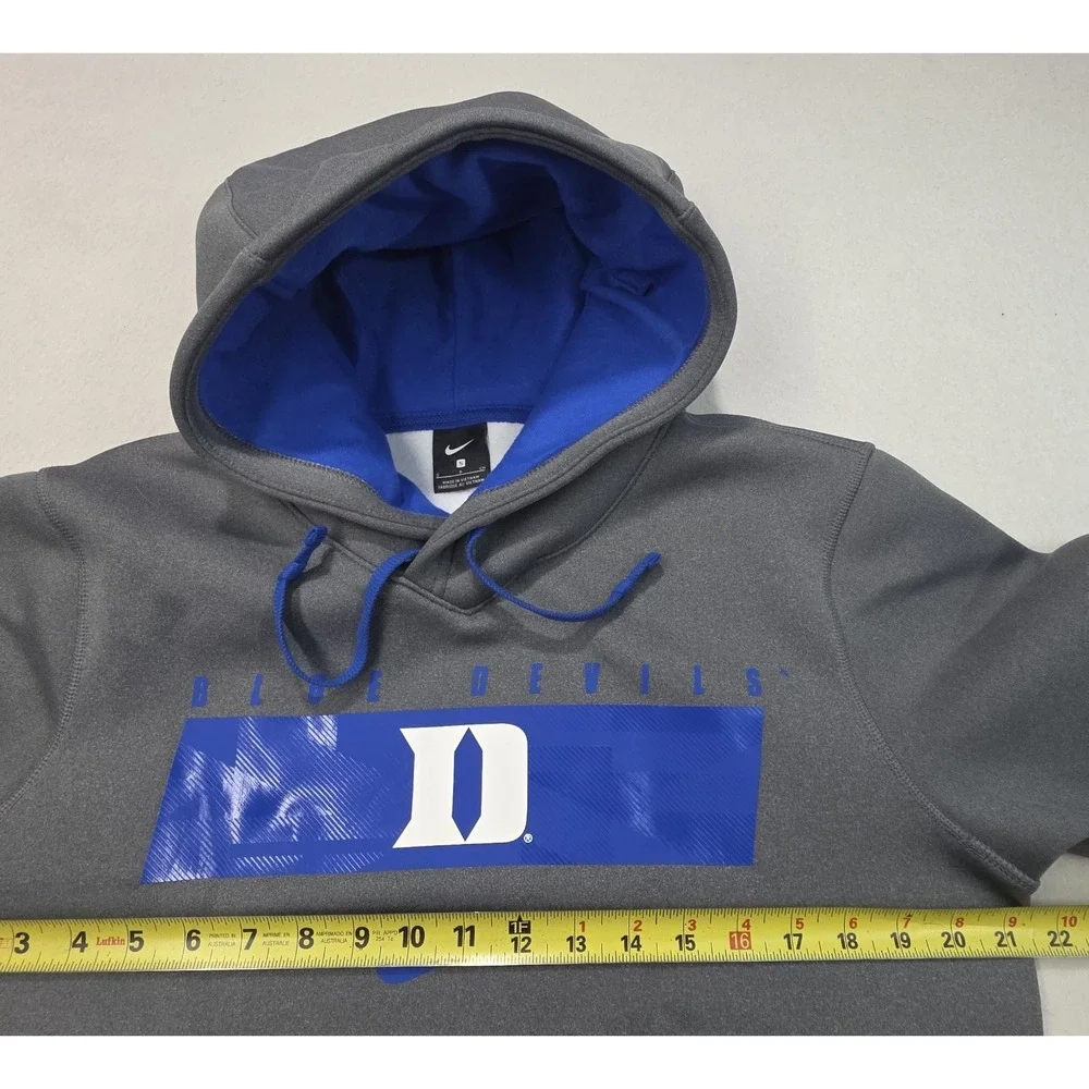 Duke University Nike Hoodie Mens S Basketball Pullover Sweatshirt LIMITED USE‎
